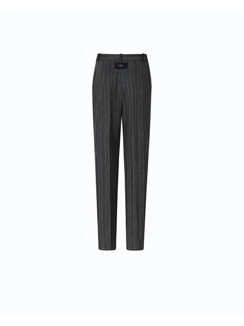 Pantaloni a sigaretta gessati in misto lana stretch PINKO | 107264A3FF/IN4